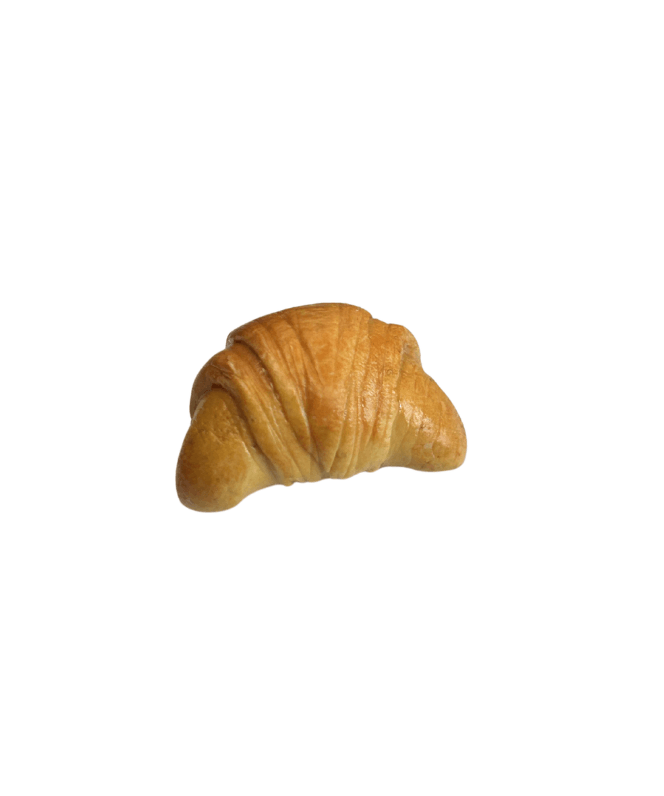Un Croissant S'il Vous Plaît - Miniature Croissant fridge magnet - Handmade Polymer Clay